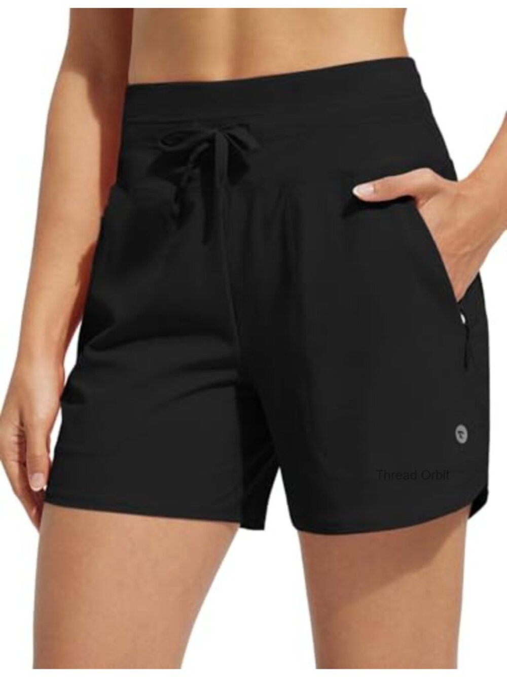 Women's 5" Swim Board Shorts with Boxer Liner UPF 50+ Quick Dry